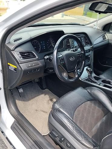 265 75 16: Hyundai Sonata Sport – ağ rəngli, zərif və komfortlu sedan.masnin 2015 — 10