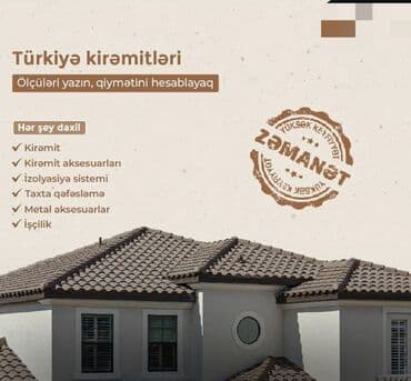 profnastil dam ortuyu qiymetleri: Dam örtükləri – proflist və metal kirəmit - 0.45 mm qalınlıqda — 6