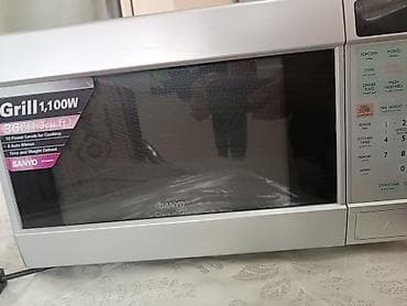 par utuleri: SANYO Cook ‘n’ Grill mikrodalğalı soba Xüsusiyyətlər: - 1 100 W güc — 5