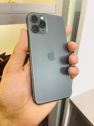 iphone 12 pro 2 el: IPhone 11 Pro, 256 GB, Space Gray, Face ID, Simsiz şarj, Zəmanət — 1
