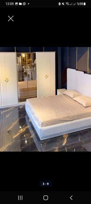 yataq mebeli taxt: İkinəfərlik çarpayı, Dolab — 4