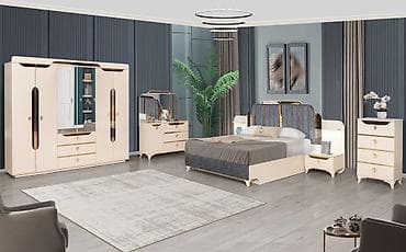 yatak desti: İkinəfərlik çarpayı, Dolab, Komod, Yeni — 3