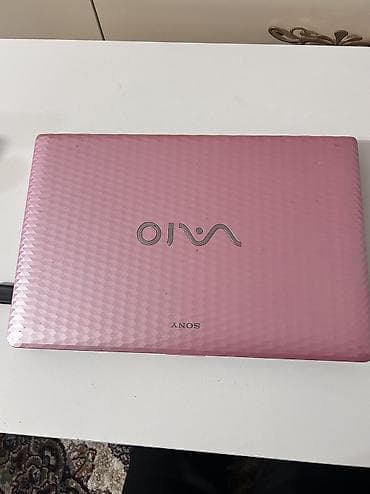 noutbuk canta: Sony VAIO notbuk - Model: VPCEH36FX (15.5") - Rəng: çəhrayı — 4