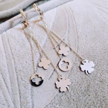 qizil halqa sirqalar: Sırğa, Sarı qızıl, 585 Əyar, 3 g — 1