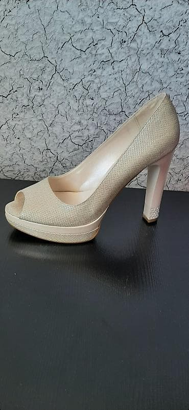 Tuflilər, Ölçü: 39, rəng - Ağ, Yeni