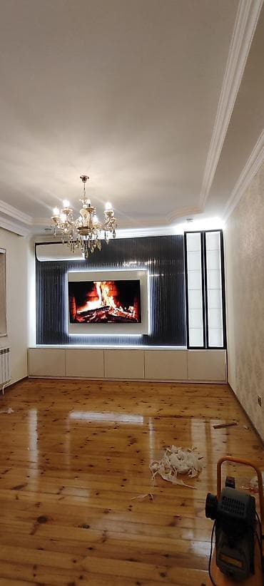 Divar üçün TV modulu və dekorativ panel sistemi - Müasir dizaynlı TV