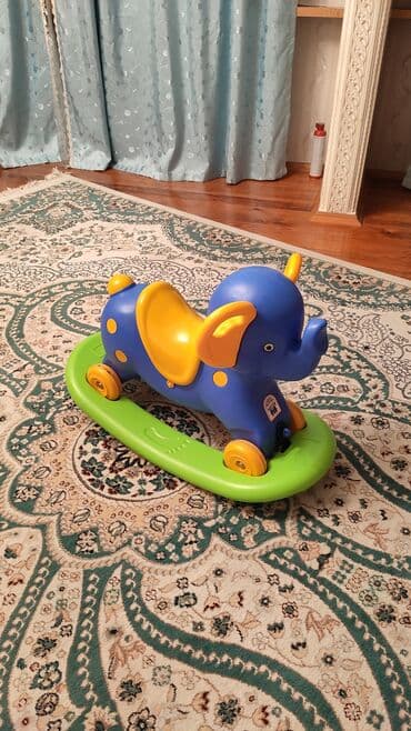 usaq yellencekleri sederek: Качалка детская слоник для малыша до 3 - ёх лет, разъёмная на калёсаж — 8