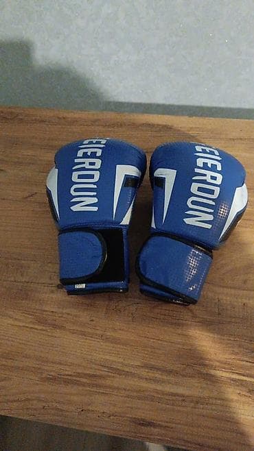 boks kaska: Mavi rəngdə MMA/Tay-boks üçün tam qoruyucu dəst Dəst tərkibi: - Baş — 5