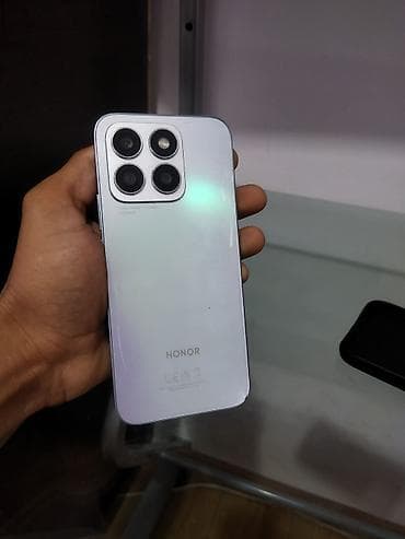 google pixel fold: Honor X8, 256 GB, rəng - Gümüşü, Face ID — 1