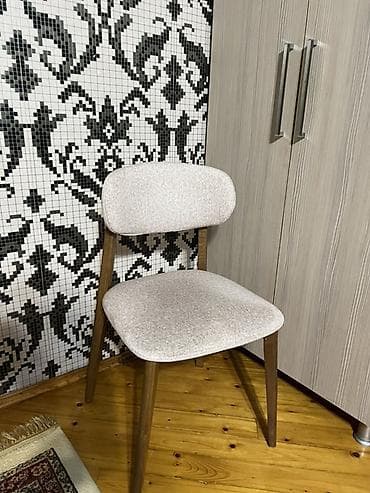 taxt doweyi: Mətbəx üçün, Qatlanmayan, rəng - Bej Stul — 2