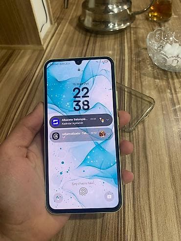 Samsung Galaxy A34 5G, 128 ГБ, цвет - Зеленый, Face ID