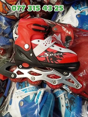 Uşaq/yeniyetmələr üçün tənzimlənən təkərli konki Çatırlma Metrolara