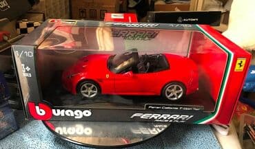 metbex tavan modelleri: Коллекционная модель Ferrari California T Open Red 2014 BBurago Scale — 1