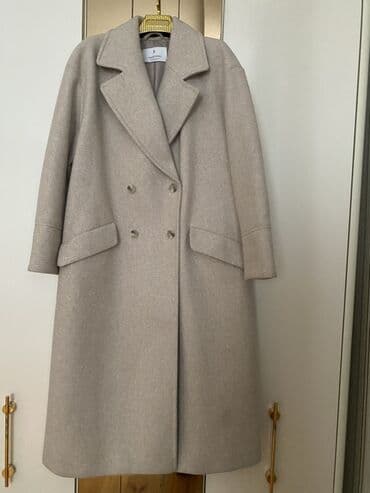 пальто женское: Пальто, Stradivarius, S, цвет - Бежевый — 2