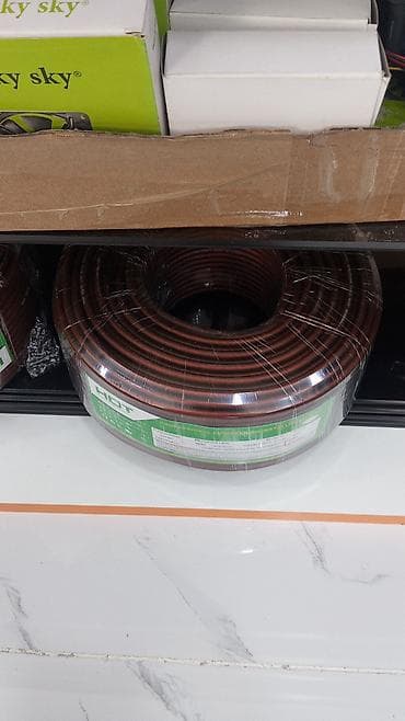 XLR mikrafon ve alet sunuru topdan satis 1azn metri . topu 100 azn