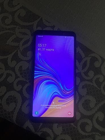 mi 8 ikinci el: Samsung Galaxy A7 2018, 64 GB, rəng - Qara, Barmaq izi, İki sim kartlı, Face ID — 2