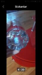 quzu qab: Stəkanlar, Şüşə, 200 ml — 2