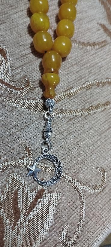 xonca bezekleri: Sıxma kəhrəba təsbeh - Material: 100% reçinə – Alman faturalı “sıkma — 3