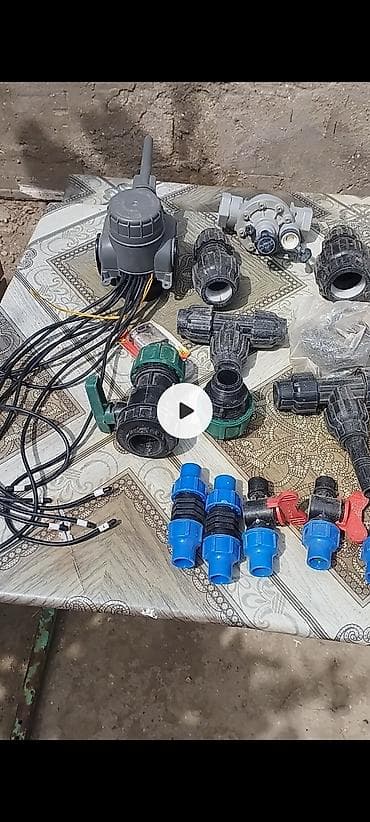 Damla və yağmurlama suvarma sistemi üçün komplekt hissələr dəsti