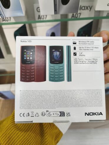 cəlilabad telfon: Nokia 105 4G, < 2 GB Memory Capacity, Düyməli — 2