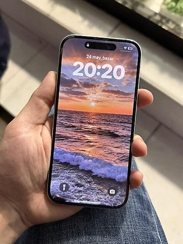 iphone 14 128 gb: IPhone 15, 128 GB, Gümüşü, Face ID — 1