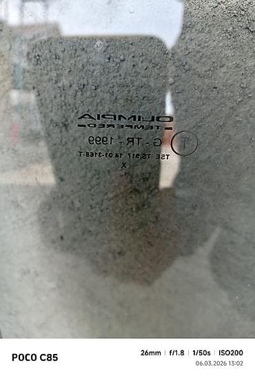 tap az fort tranzit: Avtomobil yan şüşələri dəsti - 6 ədəd yan şüşə: 2 ədəd ucbucaq — 4