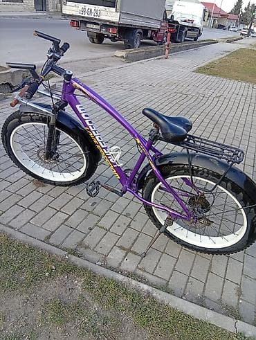 Детские велосипеды: Fatbike velosiped – Wide Freedom (purpur rəng) - Güclü, geniş “fat” — 1