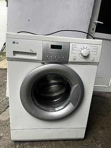 Стиральная машина LG, 5 кг, Б/у, Есть сушка