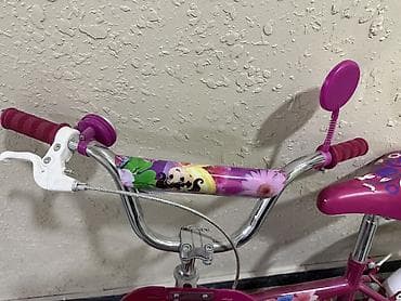 velosibet 26: Uşaq velosipedi – qızlar üçün, bənövşəyi/çəhrayı dizayn — 2