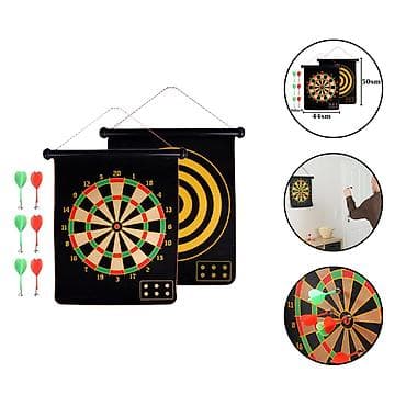 Спортивные игры: Dart, dart lövhəsi, maqnitli dart, asılqan dart, dart taxtası (50 sm) — 1