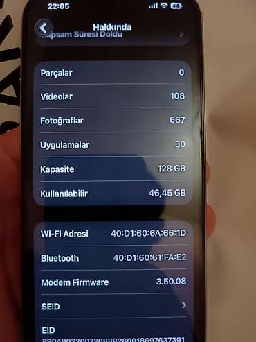 IPhone 15 Pro, 128 GB, Natural Titanium, Face ID — 1