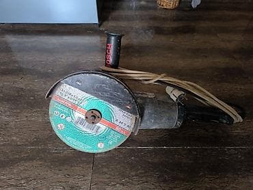 İki ədəd elektrikli kəsici alət dəsti 1) Bucaqslı daşlama (UŞM) -