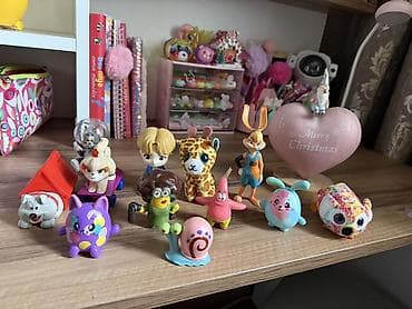 Uşaq geyimi və ayaqqabıları: Uşaq fiqurları və kiçik oyuncaqlar dəsti - Müxtəlif cizgi — 2