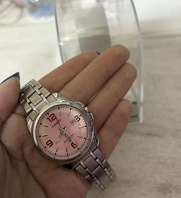 Smart qolbaqlar: Qol saatı, Casio, rəng - Çəhrayı — 1