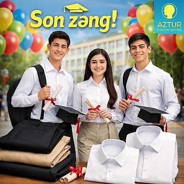 🎓 Son zəng üçün ən ideal geyimlər burada! Məzuniyyət günündə övladınız