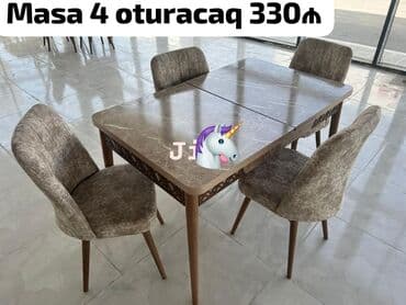 Masa və oturacaqlar