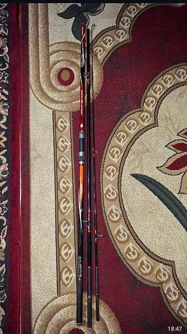 Balıq ovu üçün qamış dəsti - 3 ədəd yığma balıq qamışı - Uzun yollu