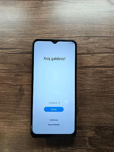 Samsung Galaxy A12, 32 GB, rəng - Göy, Face ID, İki sim kartlı, Barmaq izi — 1