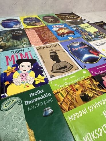 mhm azerbaycan dili: Müxtəlif janrlarda böyük kitab dəsti Tərkib: - Uşaq və yeniyetmələr — 3
