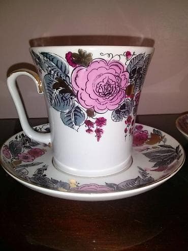 ana bala geyimi: "Bogema Çay Fincanı Nəlbəkili Böyük" 500ML. Fincan Nəlbəkisi ilə — 3