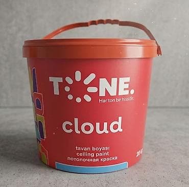 hamam seti: Divar üçün boya, 20 kq, rəng - Ağ, Suya davamlı — 1