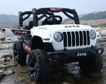 maşınlar uşaq üçün: Uşaqlar üçün akulmyatorlu maşin jeep+ led i̇şiqlar i̇lə ! Məlumat — 4