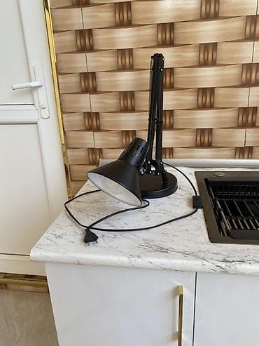 qapi avropa: Tənzimlənən masa lampası – qara rəng - Klassik “anglepoise” tipli — 2