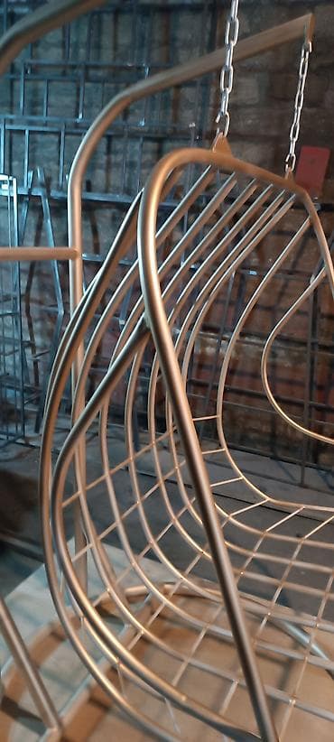 avanqart mebeller: Oturacaq-yelləncək, Zontiksiz, Metal — 4