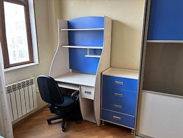 tumba mebel: Oğlan və qız üçün, İşlənmiş, Təknəfərlik çarpayı, Dolab — 1