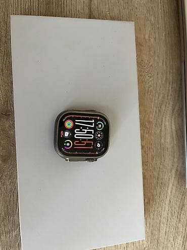 smart saat temiri: Apple watch ultra Saat ideal vəziyyətdədir, cızıq və problem YOXDUR — 3
