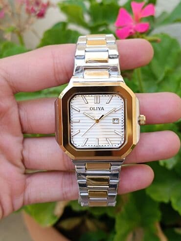 almaniyada saat neçədir: Yeni, Qol saatı, rəng - Qızılı — 24