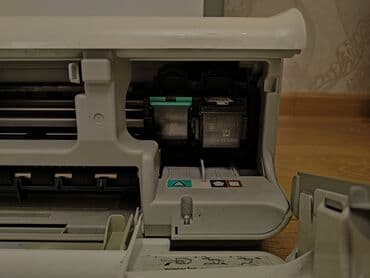 printer adapter: HP Photosmart C4273 jet printer. Üçü birində - fotoprinter/rəngli — 5