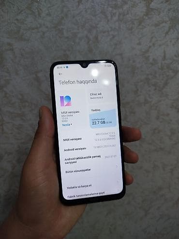 redmi note 8 satilir: Redmi Note 8, 32 GB, rəng - Qara, İki sim kartlı — 4