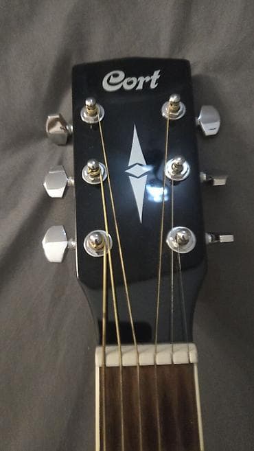 gitara kabel: Cort AD880CE elektroakustik gitar + Cort CM15R – 15W gitar — 7
